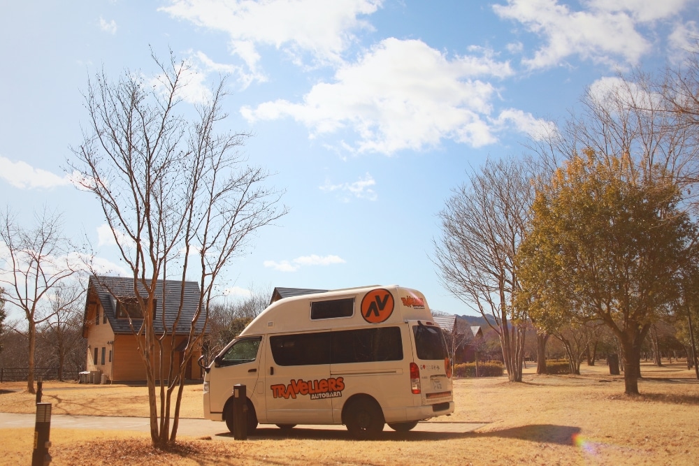 Where to Stay overnight in a Campervan in Japan