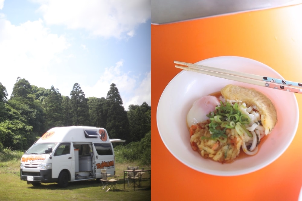 Easy and Tasty Cooking on a Campervan in Japan　