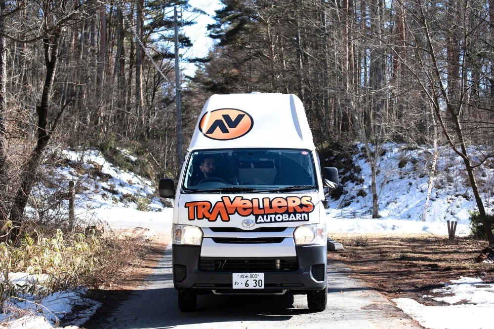 Van Life Guide to Winter Road Trips in Japan by a Campervan