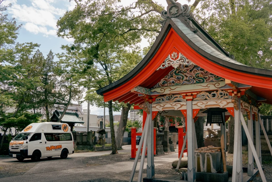 Exploring Japan by Campervan: Traditional Shrine and Road Trip | Travellers Autobarn